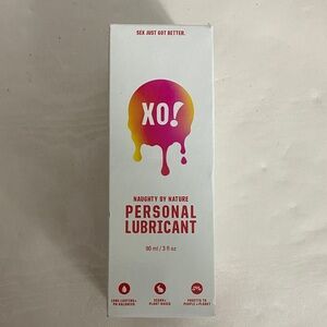 XO! Naughty By Nature Vegan Lube, 3 FZ